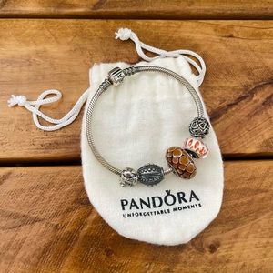 Pandora Bracelet with Charms